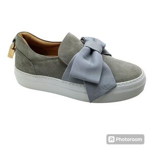 {Buscemi} Bow Detail Slip-On Sneaker